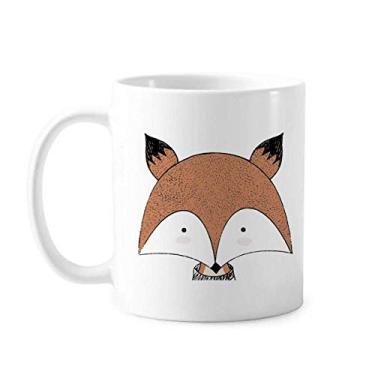 Imagem de Simplicity Style Caneca de raposa imatura cerâmica xícara de café porcelana louça