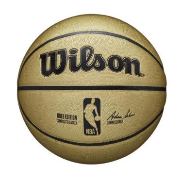 Bola de Basquete Wilson NBA Team Tribute Golden State Warriors #7 Amarela