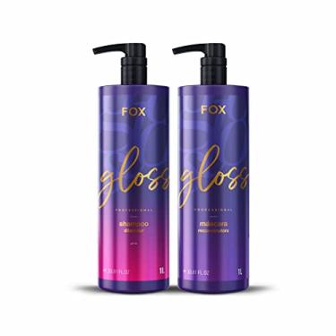 Imagem de KIT FOX GLOSS ESCOVA PROGRESSIVA 2x1L