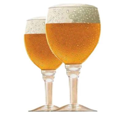 Imagem de Kit 2 Tacas Para Cerveja E Chopp 430 Ml Vidro Transparente - Bohemia