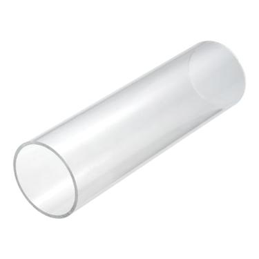 Imagem de DMiotech Tubo de acrílico transparente de plástico rígido de 64 mm x 70 mm para tubo de água de aquário, sistema de resfriamento de água, encanamento