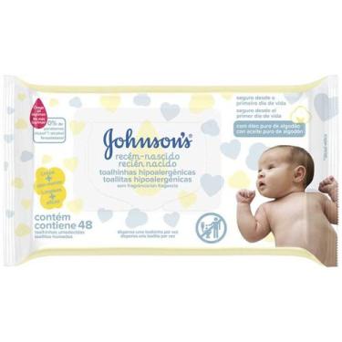 Imagem de Lencos Umedecidos Johnson's Baby Recem Nascido 48 Unidades - JOHNSONS,