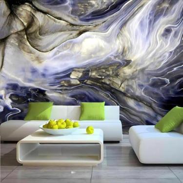 Imagem de Lcythiazole Mural de papel de parede de mármore de tamanho personalizável - papel de parede de textura de mármore colorido, mural de parede de fundo de TV, mural de sala de estar, descasque e cole,