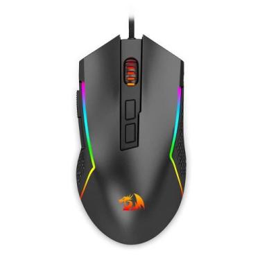 Imagem de Mouse Gamer Redragon Trident Lite, RGB, 8000 DPI, 1000 Hz, Preto - M61