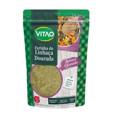 Imagem de Farinha de Linhaça Dourada 200g - Vitao 