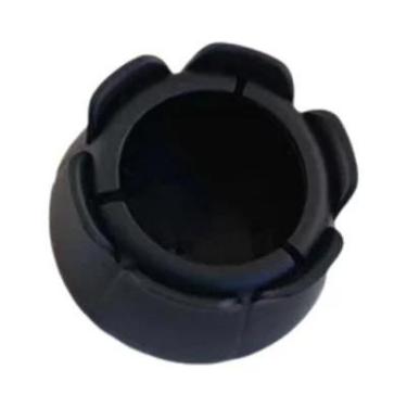 Imagem de Protetores De Pés De Cadeira De Silicone Preto 16 Peças Com Almofadas 