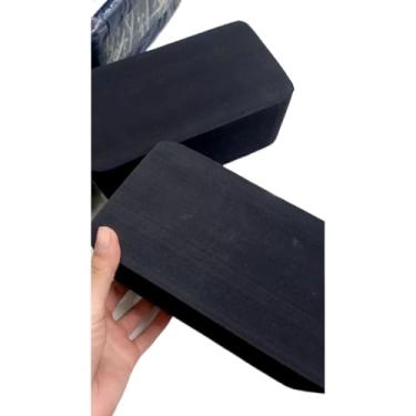 Imagem de KIT 2 Bloco de Yoga/Pilates/fisioterapia Equilíbrio Treino Funcional Tijolinho(PRETO)