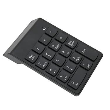 Imagem de Teclado Numérico de 18 Teclas, Mini Teclado Numérico Sem Fio de 2,4 GHz, Design Ergonômico, Transmissão de Sinal Estável, Sem Atraso, para Laptops, Bancos, Escolas, Empresas