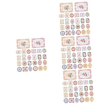 Imagem de Abaodam 400 Unidades Adesivos de desenhos de plantas adesivos impermeáveis adesivos estéticos decoração adesivos DIY para notebook adesivos decorativos plantar decorar caderno aplique mala