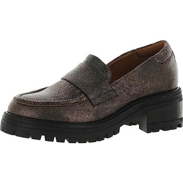 Imagem de Gentle Souls by Kenneth Cole Mocassim feminino Brenda, Ouro antigo, 35