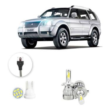 Imagem de Lampadas Led Mitsubishi Pajero Sport 2007 2009 H4 20000lm - V10, Branc