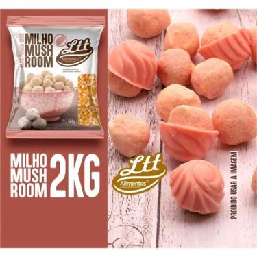 Imagem de milho para pipoca mushroom pacote 2kg - lttalimentos