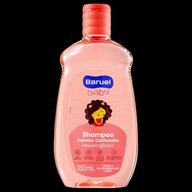 Imagem de Shampoo Infantil Baruel Baby 210Ml Cabelos Cacheados