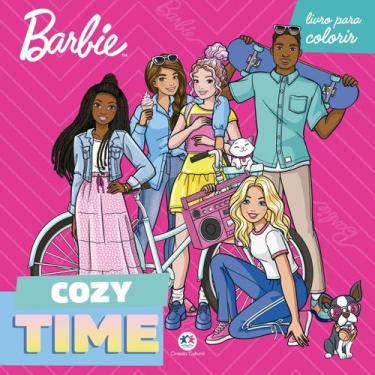 Imagem de Livro - Barbie Cozy Time - Livro de Colorir