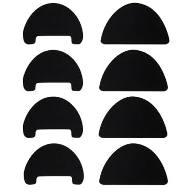 Imagem de Cliivour 8 peças de protetor de dedo do pé para sapato, inserções de bota, adesivos, acessórios de reparo de calcanhar para tênis