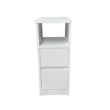 Imagem de Mesa De Cabeceira Com 2 Gavetas,DimensõEs 25x60x30cm(Nova imbuia)