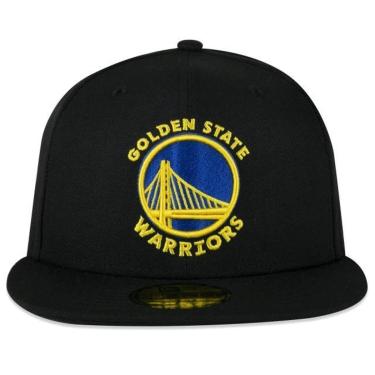 Imagem de BONÉ NEW ERA 5950 GOLDEN STATE WARRIORS NBI22BON080 PRETO-Masculino