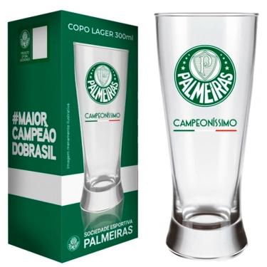 Imagem de Copo Lager Times de Futebol Festas Jogos Vidro 300ml Vidro Nadir