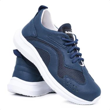 Imagem de Tênis Infantil Masculino Esportivo Com Cadarço Solado Antiderrapante-Masculino