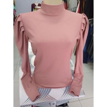 Imagem de Blusa de frio canelado - Megamodalorena, M, Marrom