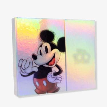 Imagem de Planner Capa Dura Holográfica 100 ANOS DISNEY Zona Criativa