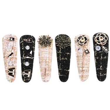 Imagem de Grampos de cabelo, prendedores de cabelo elegantes e requintados feitos na moda para vestir todos os dias