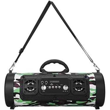 Imagem de Alto-falantes Bluetooth, Caixa De Som Portátil Bluetooth De 15 W Com Subwoofer, Rádio FM, Luzes Coloridas, EQ, Som Estéreo, Graves Potentes, Alto-falante Externo Sem Fio Playtime Para Casa, Festa,