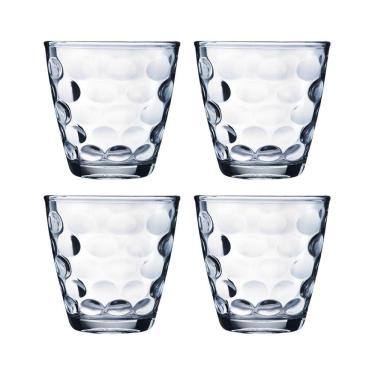 Imagem de Copos de Vidro Bangkok Transparente Redondo 250ML Água 4 un