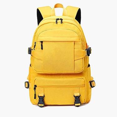 Imagem de Mochila Feminina Casual, Mochilas Para Meninas, Adolescentes, Escola, Com Porta De Carregamento USB, Resistente À Água, Mochila Escolar Para Laptop De Até 15,6 Polegadas, Bolsa De Negócios Para Vi