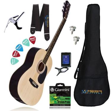 Imagem de KIT Violão Acústico Aço GS-11Nt Harmonics