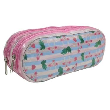 Imagem de Estojo Duplo Transparente Flamingo Wincy