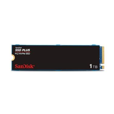 Imagem de SSD Sandisk Plus - 1TB, NVMe, M.2 2280, Leitura até 3200MB/s, Gravação até 2500MB/s