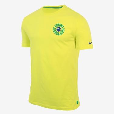 Imagem de Camiseta Nike Brasil Voice Masculina-Masculino
