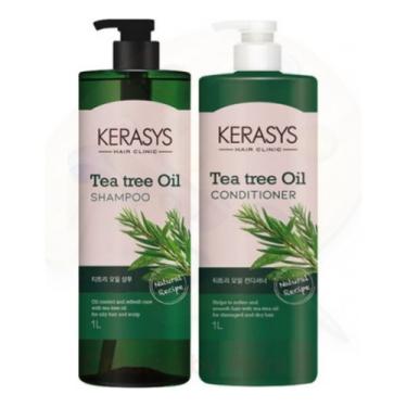 Imagem de Kerasys Shampoo E Condicionador 1l Tea Tree Oil - Kerasys