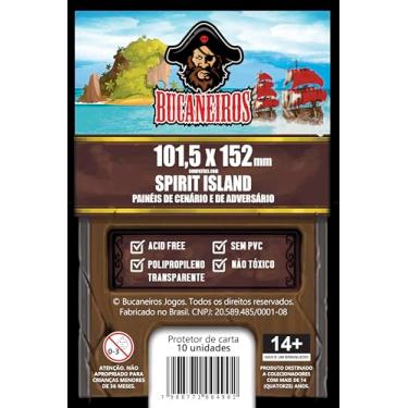 Imagem de BUCANEIROS Sleeve Personalizado para Spirit Island e Lords Of Ragnarok - Protetores de Cartas (101,5 x 152) - 10 Unidades - Polipropileno (PP)