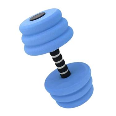Imagem de rockible Halteres de exercício aquático, peso de água, halteres de água para piscina, fitness, Azul