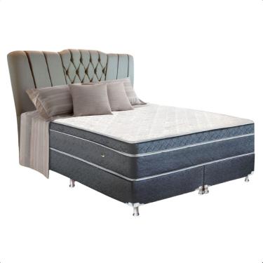 Imagem de Colchão Kenko Magnético Vibro 198X158 Therapy Cromo 8 Cap