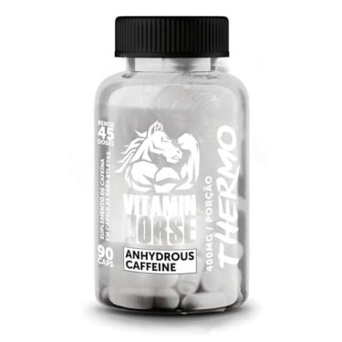 Imagem de Termogênico Cafeína Anhydrous Caffeine 400mg 90 Caps - Vitamin Horse