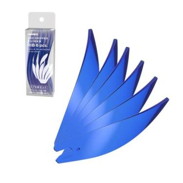 Imagem de HARIO RIB-6-TBU Dripper Suiren Conjunto de 6 peças azul 1 a 4 xícaras de café gotejamento manual