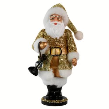 Imagem de Papai Noel Com Base Lanterna Gliter gold Magizi, UNIC, COLORIDO