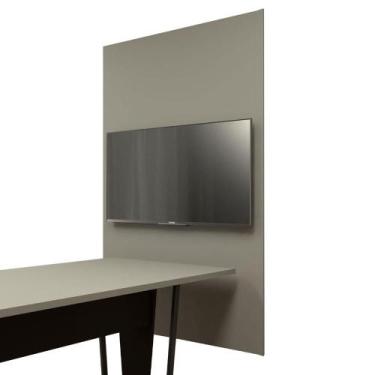 Imagem de Painel de TV p/ Sala de Reunião 195cm x 110cm CZS F5 Office, Cinza Sag