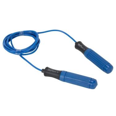 Imagem de Corda de Pular Pegada Anatomica Bonafit Azul
