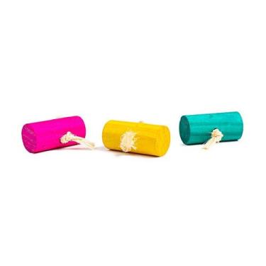 Imagem de Brinquedo Passaritos Toys Roliço para Roedores - Cores Sortidas