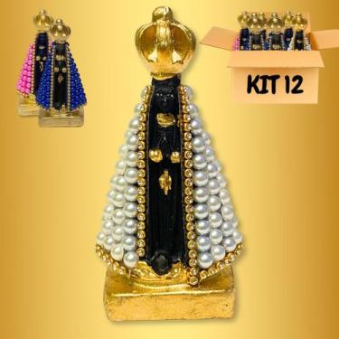 Imagem de Imagem Nossa Senhora Aparecida Kit 12 Atacado Multi Tamanhos - Europio