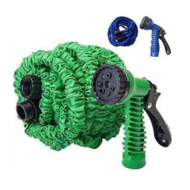 Imagem de Mangueira Mágica 15 Metros Expansível Flexível Lava Carro Quintal - MA