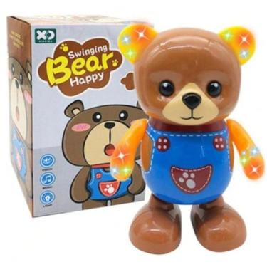 Imagem de Urso Ursinho Musical Interativo Com Luz e Som P/ Bebê - Zoop