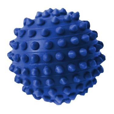 Imagem de Bola Cravo Gold Sports Exercitadora Fisioterapia - 6cm, Azul, Único, U