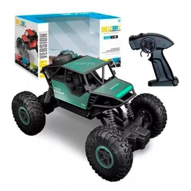 Imagem de Carrinho De Controle Remoto Com Suspensão Big Foot Off Road .(verde) -
