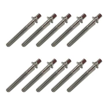 Imagem de Kit 10 Parafuso Afinação De Bateria 51mm X 5mm 7/32 Torelli