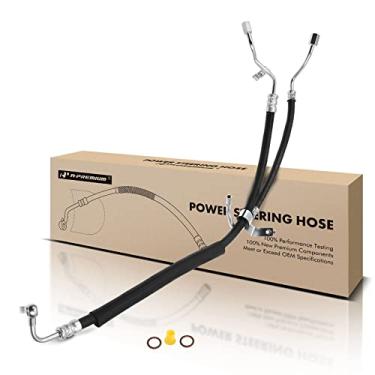 Imagem de A-Premium Mangueira de direção hidráulica de pressão e linha de retorno conjunto de mangueira compatível com Subaru Legacy 2005-2009 H4 2,5L bomba naturalmente aspirada para reservatório